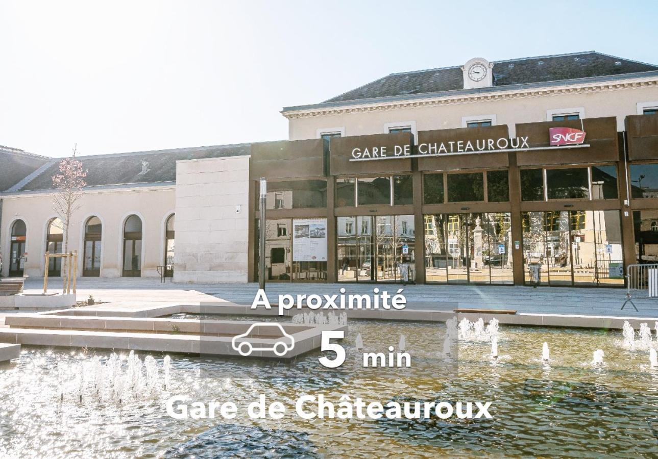 Апартаменты Le Terracotta ⸱ Stationnement Gratuit ⸱ Fibre Deols Экстерьер фото